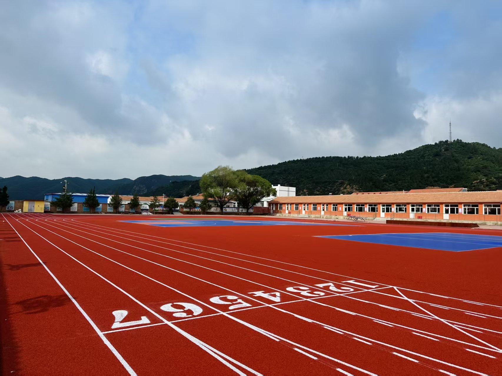 广元市自结纹塑胶跑道塑胶跑道材料 - 哪里好