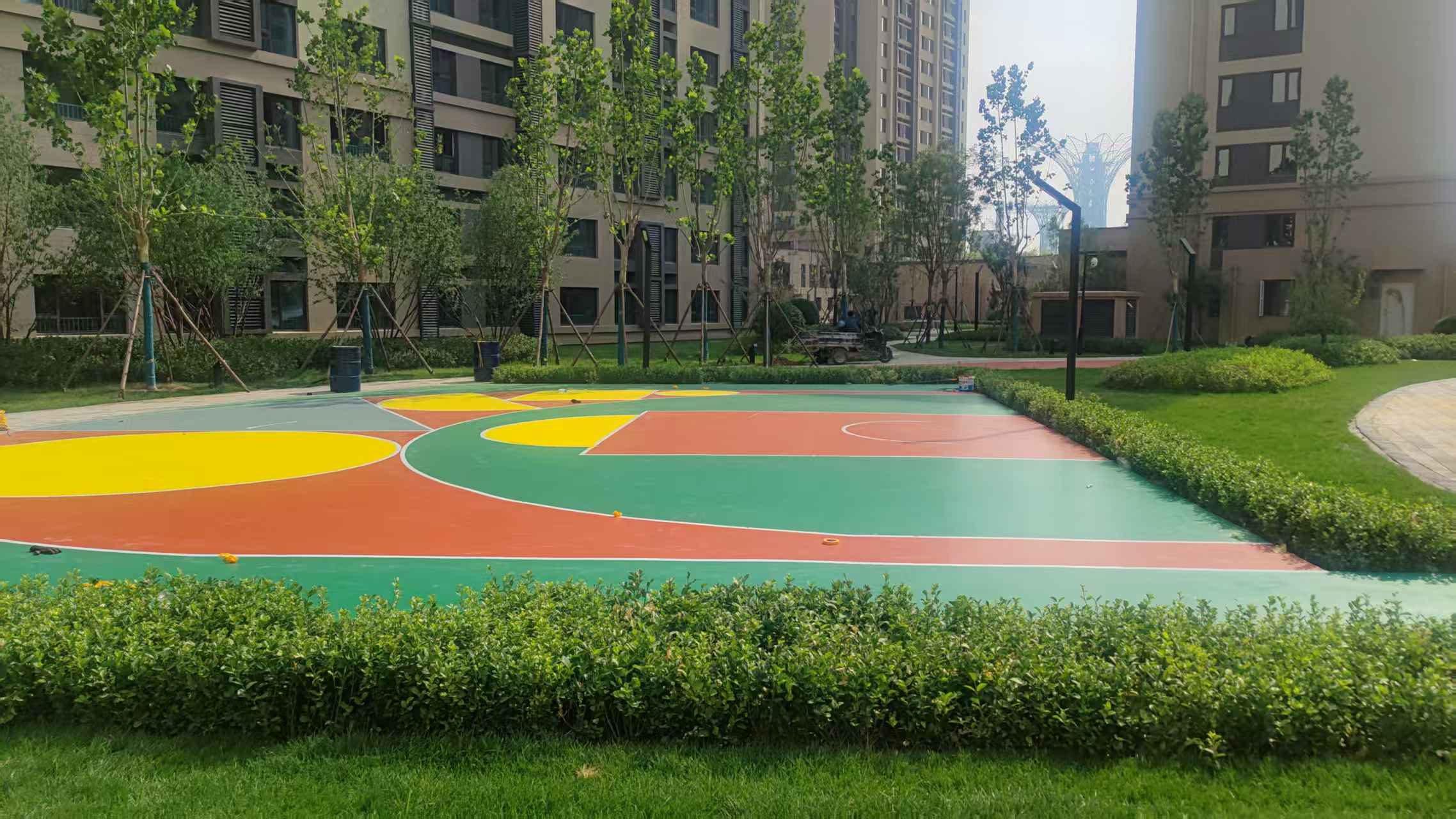广元市学校塑胶跑道塑胶地坪 - 价格